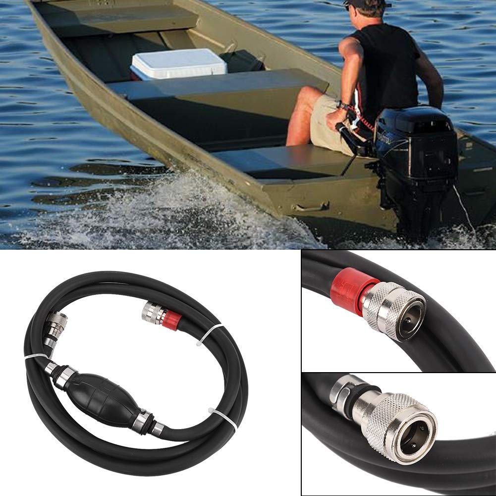 Generic Kraftstoffschlauch, Langlebig und Robust, Passend für, Passend für M NS MD 5–90 PS Boot, CNC-Bearbeitung, Ersatz-Kraftstoffschlauch für die Schiffsbetankung