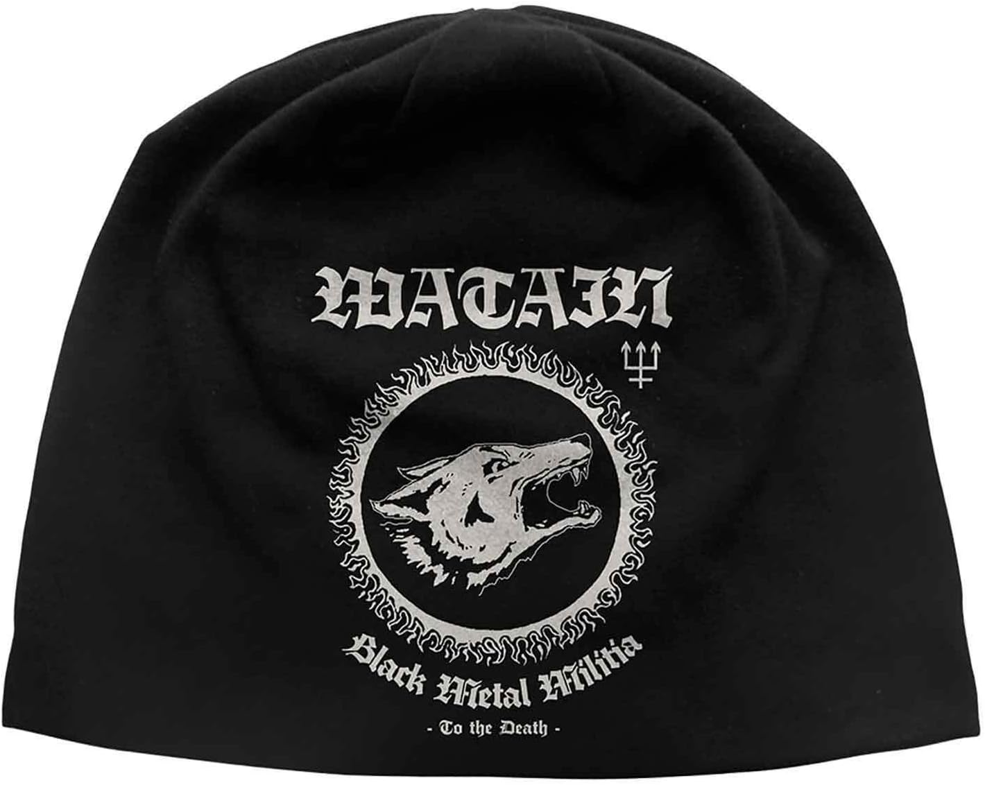 Rock Off officially licensed products Watain Unisex Beanie Hat: Black Metal Militia (Black) Size One Size