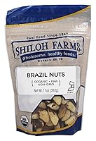Vista 1 de Shiloh Farms - Nueces orgánicas de Brasil crudas - 11 onzas