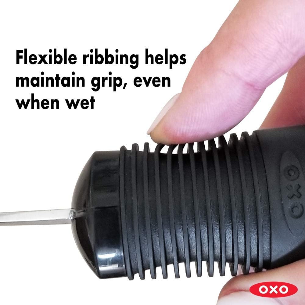 Adaptive Eating Utensil. OXO Good Grips Weighted Fork is 6 oz, Bendable with Non-Slip Built Up Handle. Helpful for Parkinson s, Tremors, Spasticity, Ataxia, Stroke, Arthritis or Limited Hand Control.