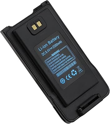 Replacement Battery for UV-9R [2023 Upgraded] 2500mAh for Baofeng GT-3WP UV-9R UV-9R Pro UV-9R Plus UV-9G GMRS-9R UV-XR UV-9G UV-82WP BF-T57 UV9R Battery