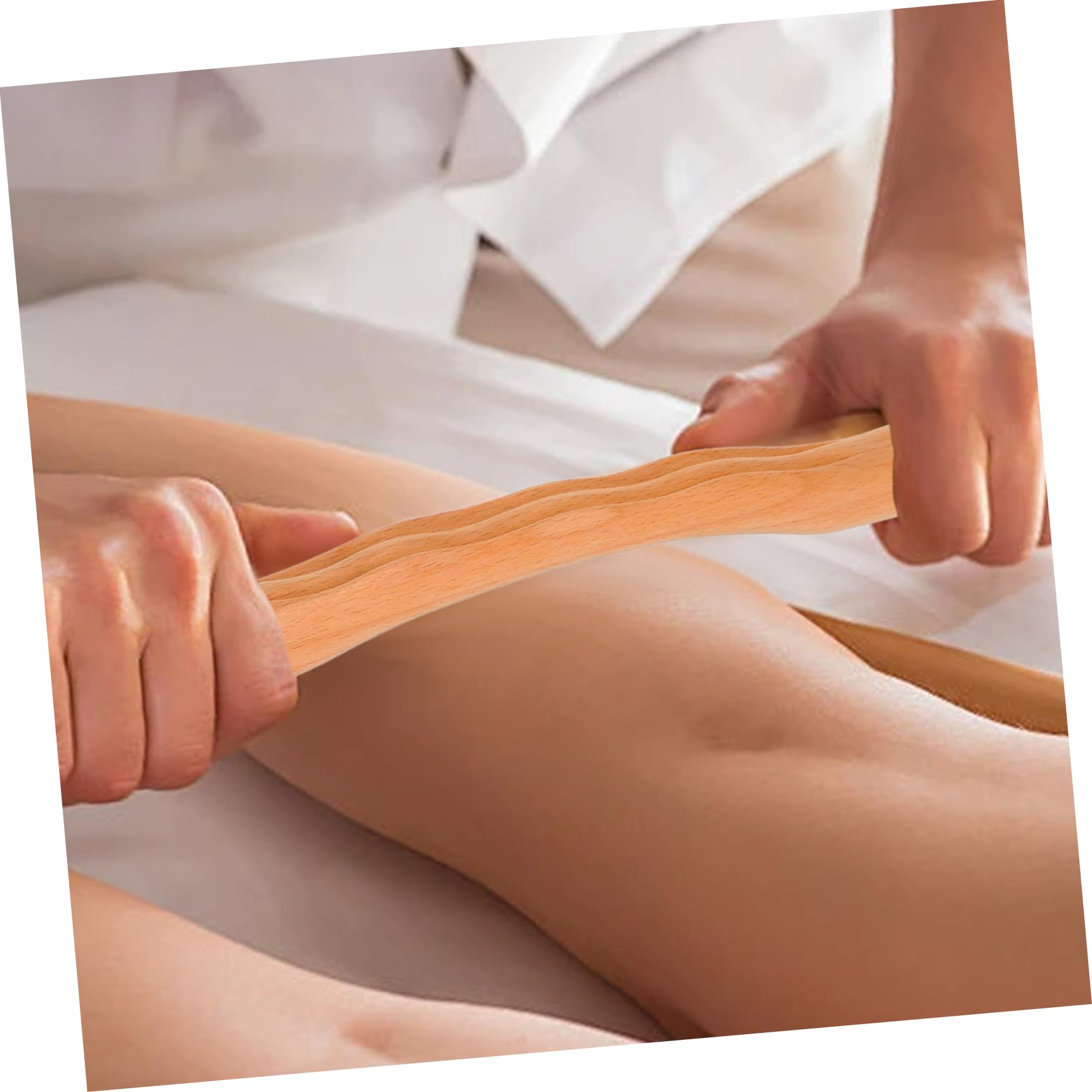 Healeved 4piezas Masajeador De Pies De Madera Con Herramienta De Masaje Manual y Varillas De Masaje Para y Relajación Diaria