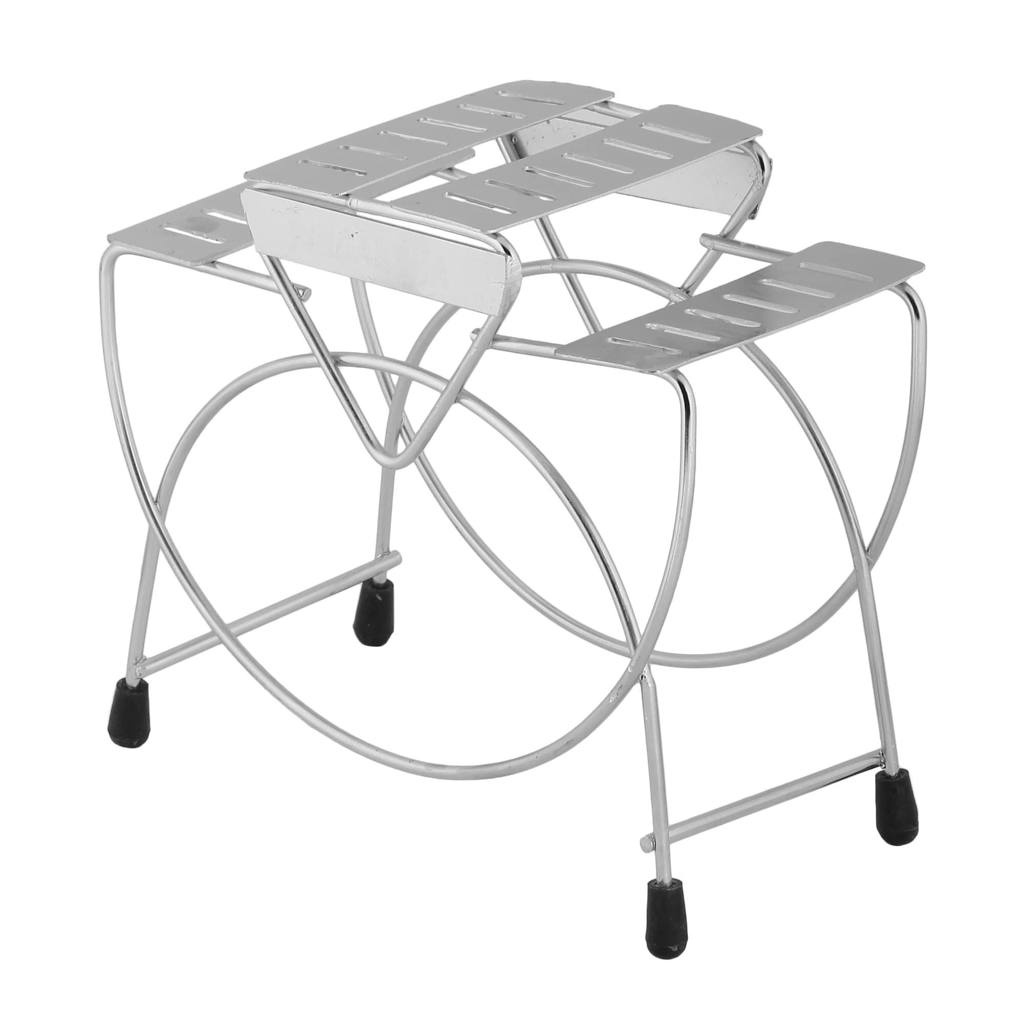 Stainless Steel Spoon Stand - Elegant Kitchen Storage -4