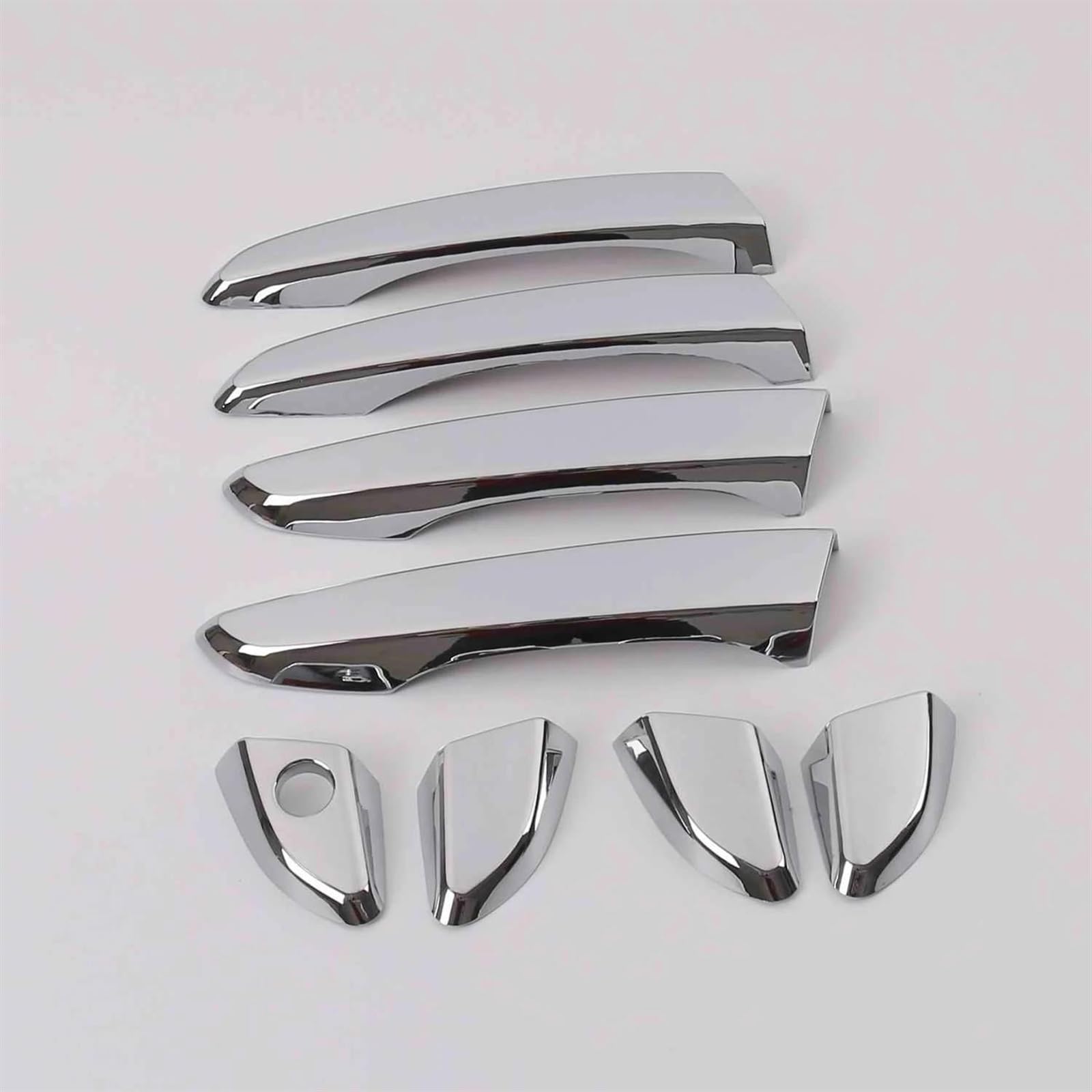NOHEEU Car Door Handle Cap Decorative Outer Cover Shell for Hyundai for Sonata 2015-2019(Handle 0 Buttons)