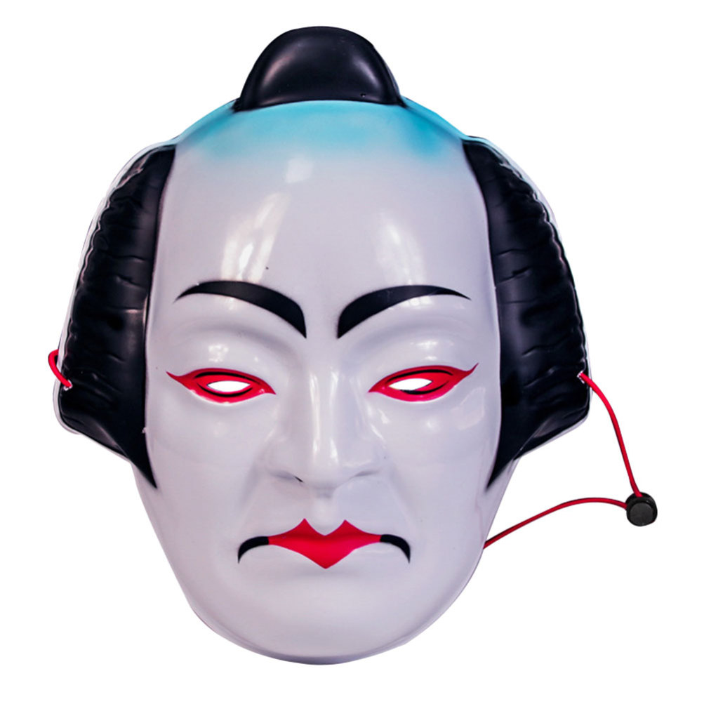 Amazon.co.jp: [Toyvian] 和風お面 武士 おかめ 仮面 歌舞伎 日本