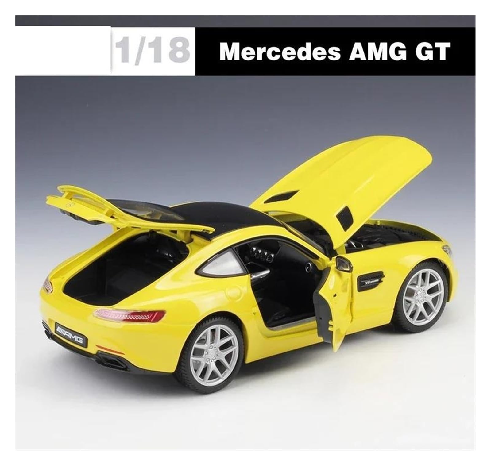 Amazon.co.jp: ダイキャストカー 1 18 メルセデスベンツ AMG GT: SLS