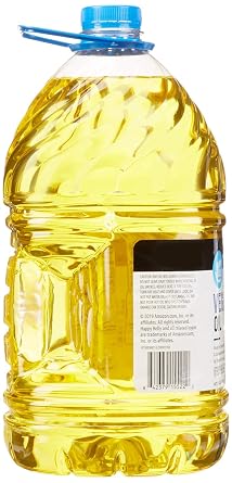 أمازون براند Happy Belly Raw Wildflower Honey (2 جنيه) وزيت فول الصويا النباتي (128 Fl Oz)