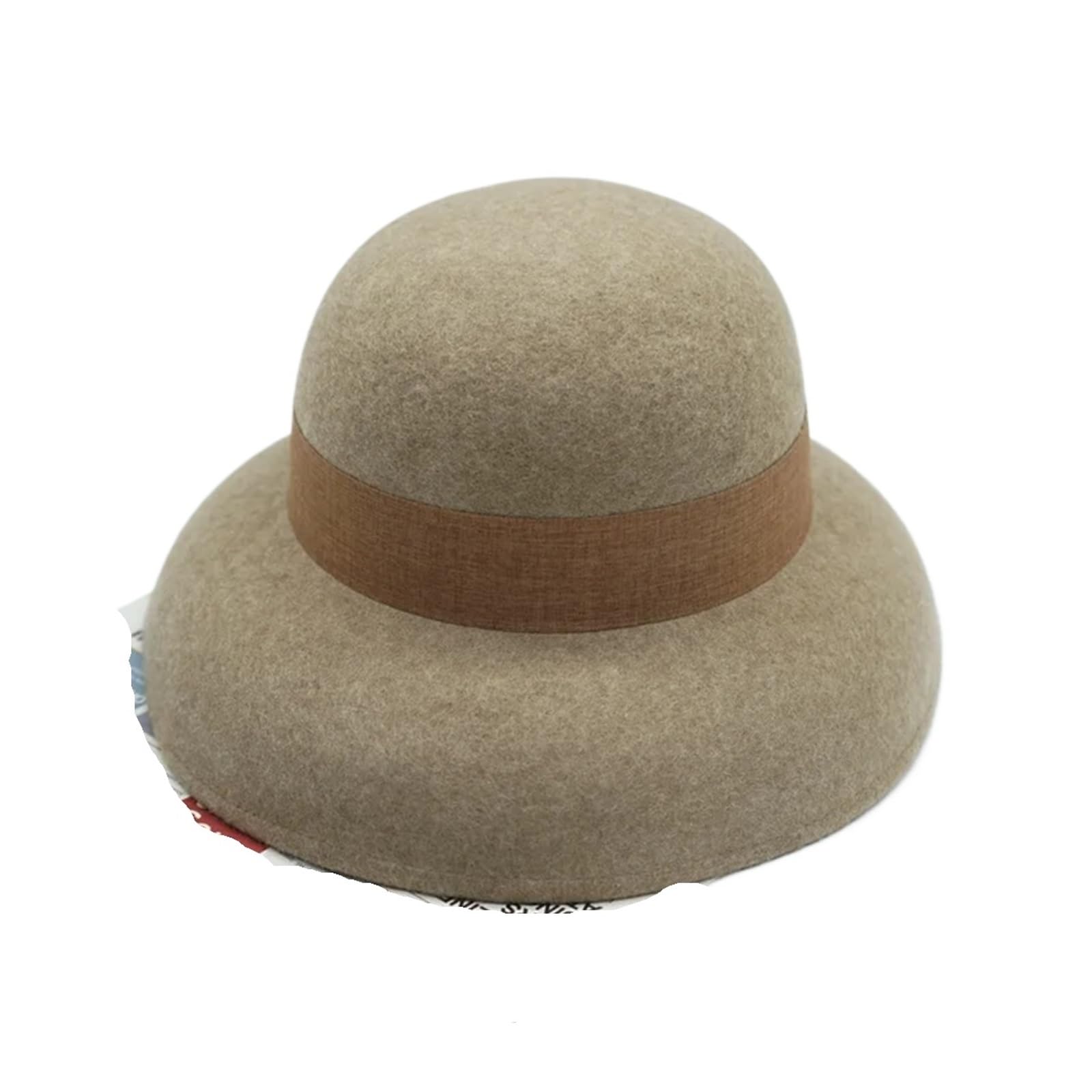 Cappello cloche da donna elegante retrò invernale CBucket Hat Per Viaggi E Campeggio