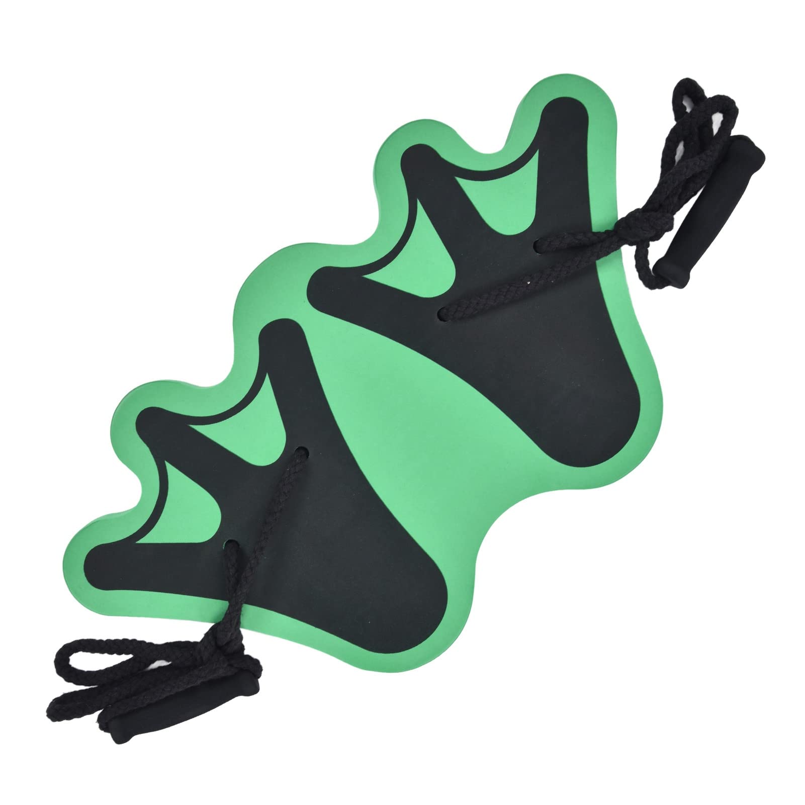 Bambini che saltano i piedi su trampoli 56x32 cm EVA non tossico, confortevole, morbido, verde, gioco da gioco per bambini all'aperto
