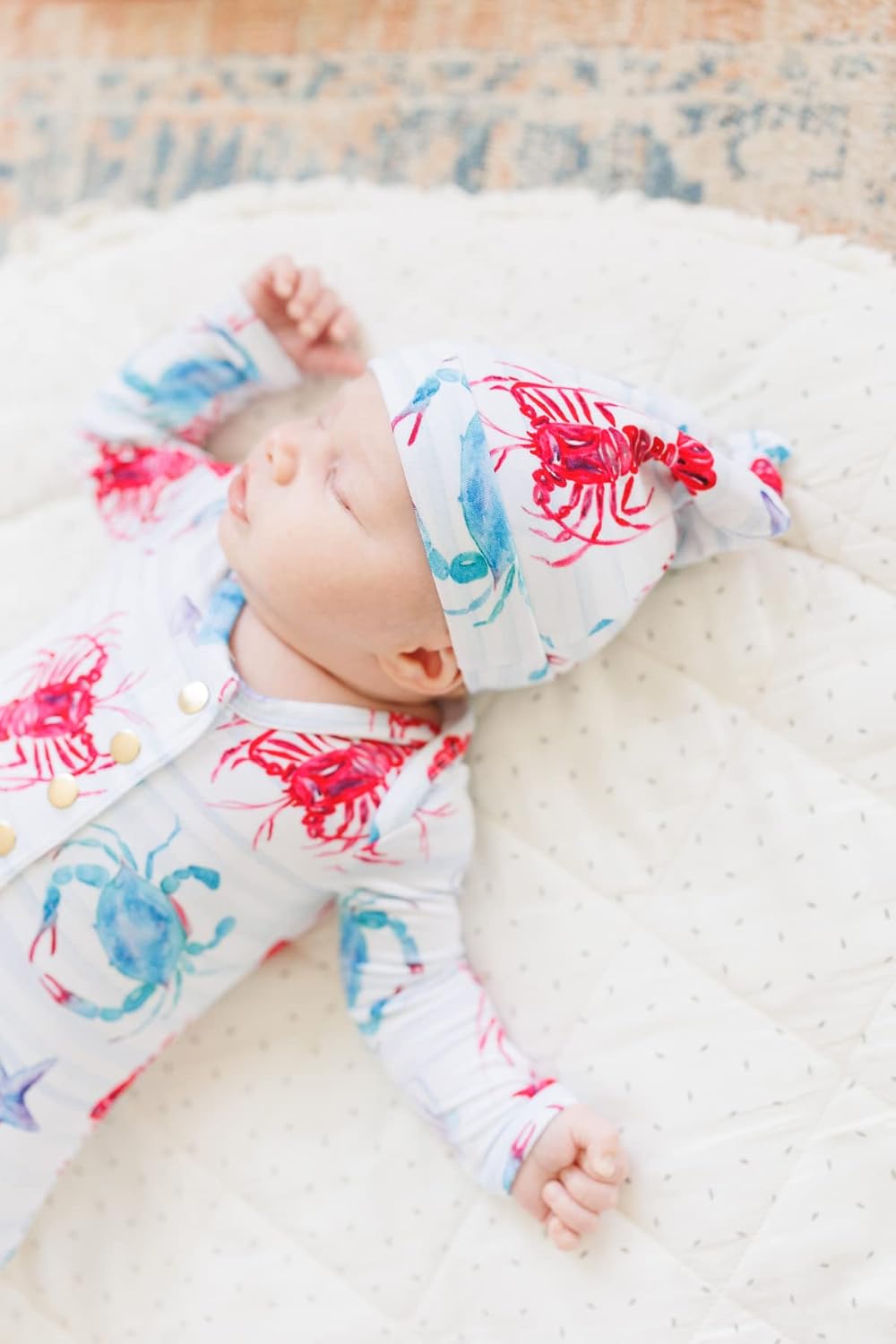 Florida Kid Co. Newborn Knotted Gown