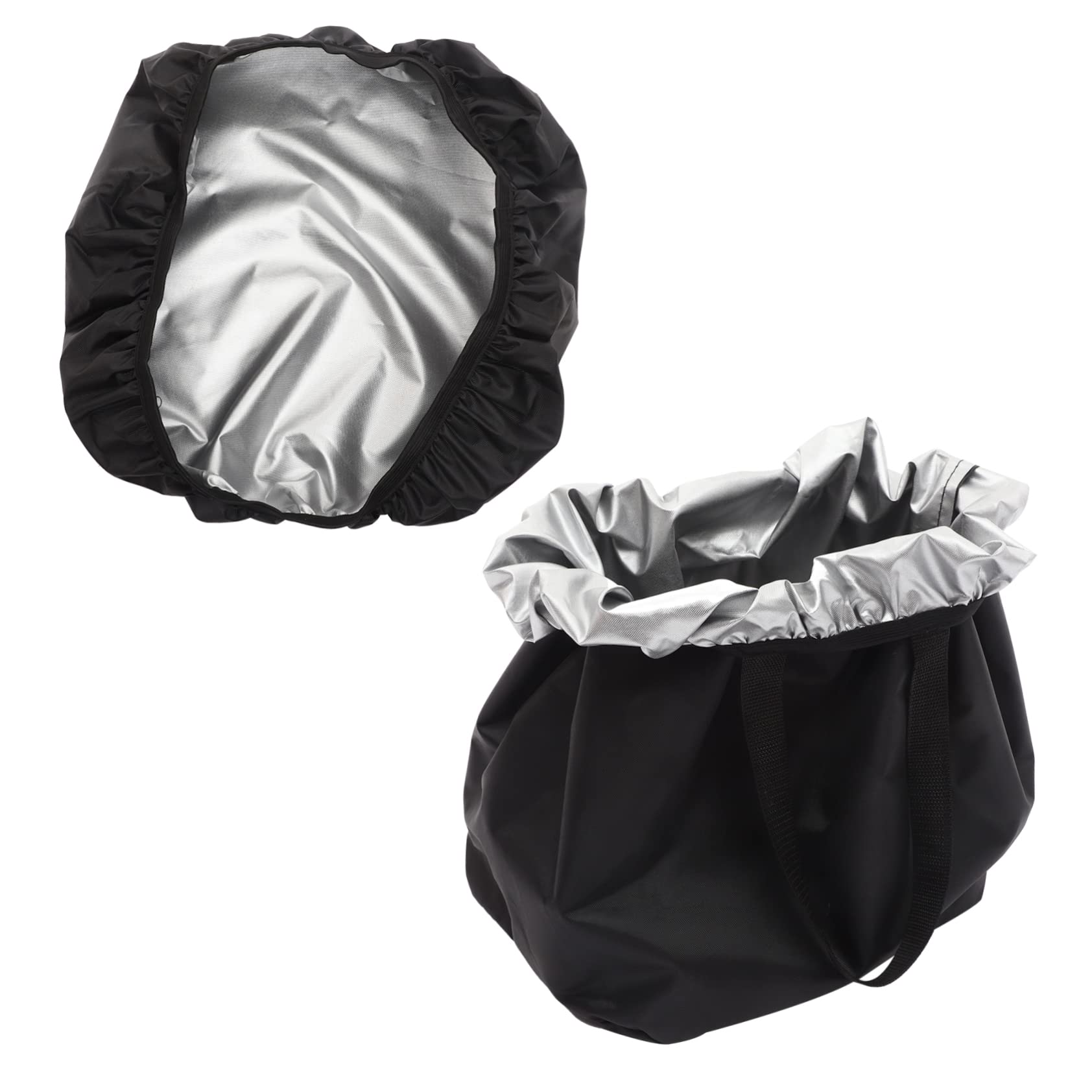 MUSISALY Professional Outdoor Bike Basket Cover Oxford Cloth Storage Pouch Durable Rain Protection for Front and Rear Baskets Essential Bike Accessory for All Cyclists