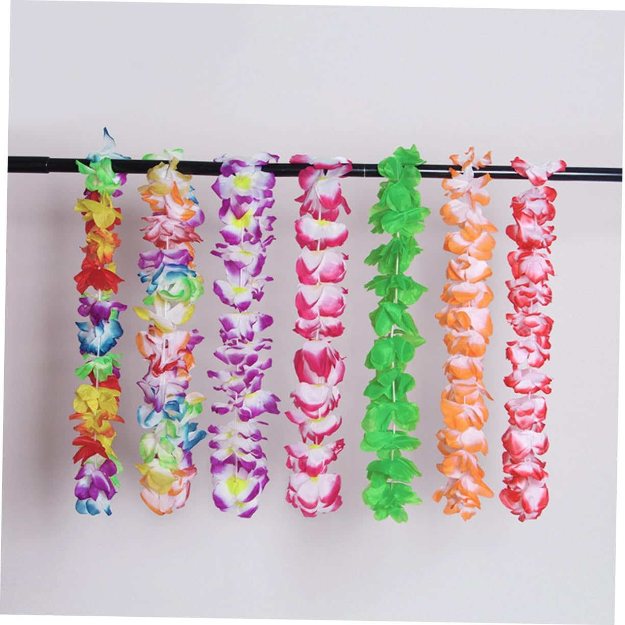42stücke Hawaii Party Blumenkette Girlande Für Luau Fest Bunte Simulation Blumen Halskette Strand Party Dekoration Für Geburtstag Dekoration