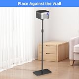 suptek Support de projecteur au Sol, Hauteur Réglable de 1 015 à 1 385 mm, Support de Plafond Universel pour Projecteur, Rotation à 360 degrés, Supporte jusqu'à 2 kg PR001F - 3