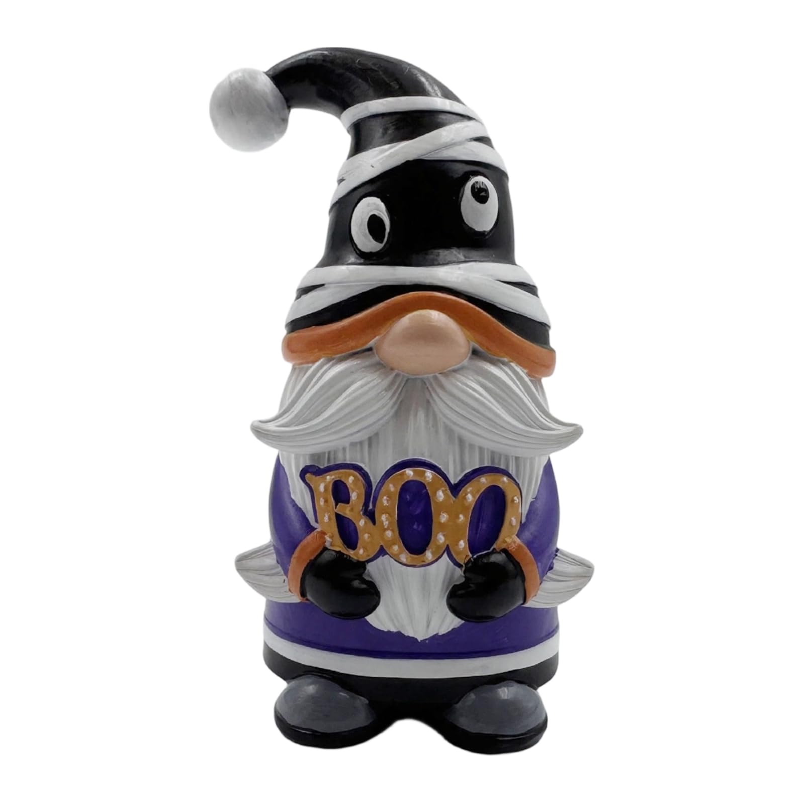 pidodou Halloween Gnome Ornament Resin Spooky Faceless Elf Decor