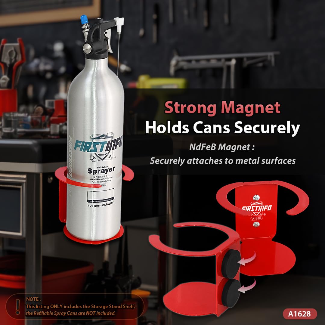 FIRSTINFO A1628 | Magnetischer Halter für Spraydosen