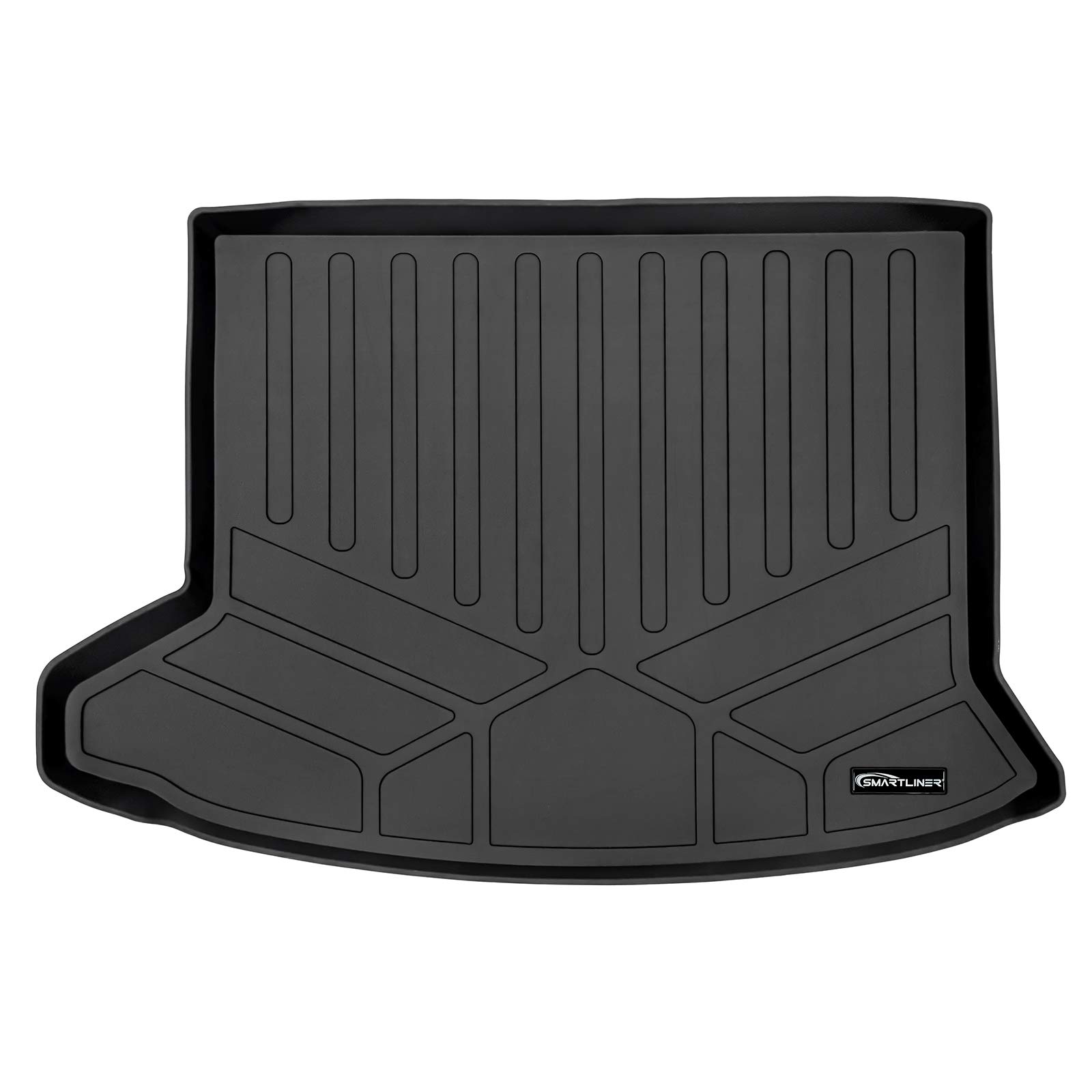 Photo 1 of SMARTLINER All Weather Custom Cargo Liner Trunk Floor Mat Black for 2019-2022 Cadillac XT4