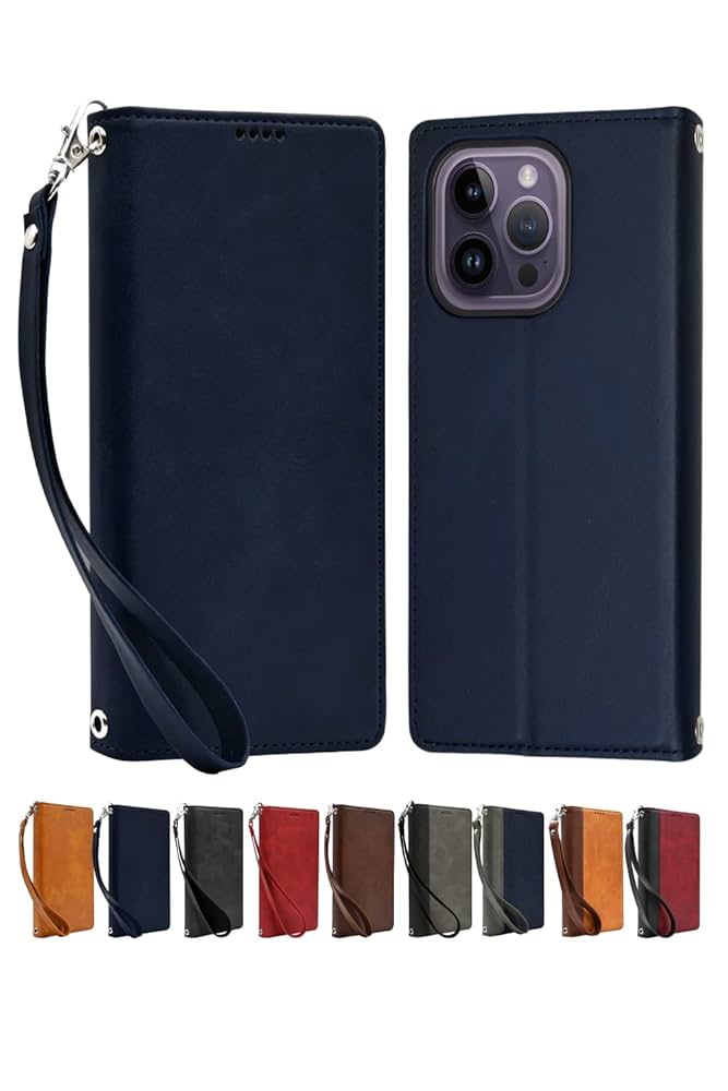 iPhone 14 pro ケース 手帳型 シンプル ネイビー カバー 楽天市場】iPhone14Pro 手帳型ケース ネイビー 青 iPhone 14 Pro