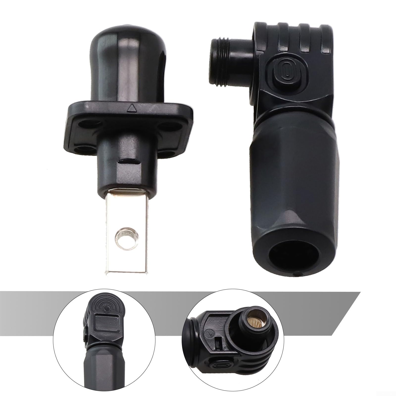 Conector de almacenamiento de energía, conector de almacenamiento de energía de batería, 120/200 A, terminal de enchufe rápido, retardante de llama para gabinete de almacenamiento de energía, batería