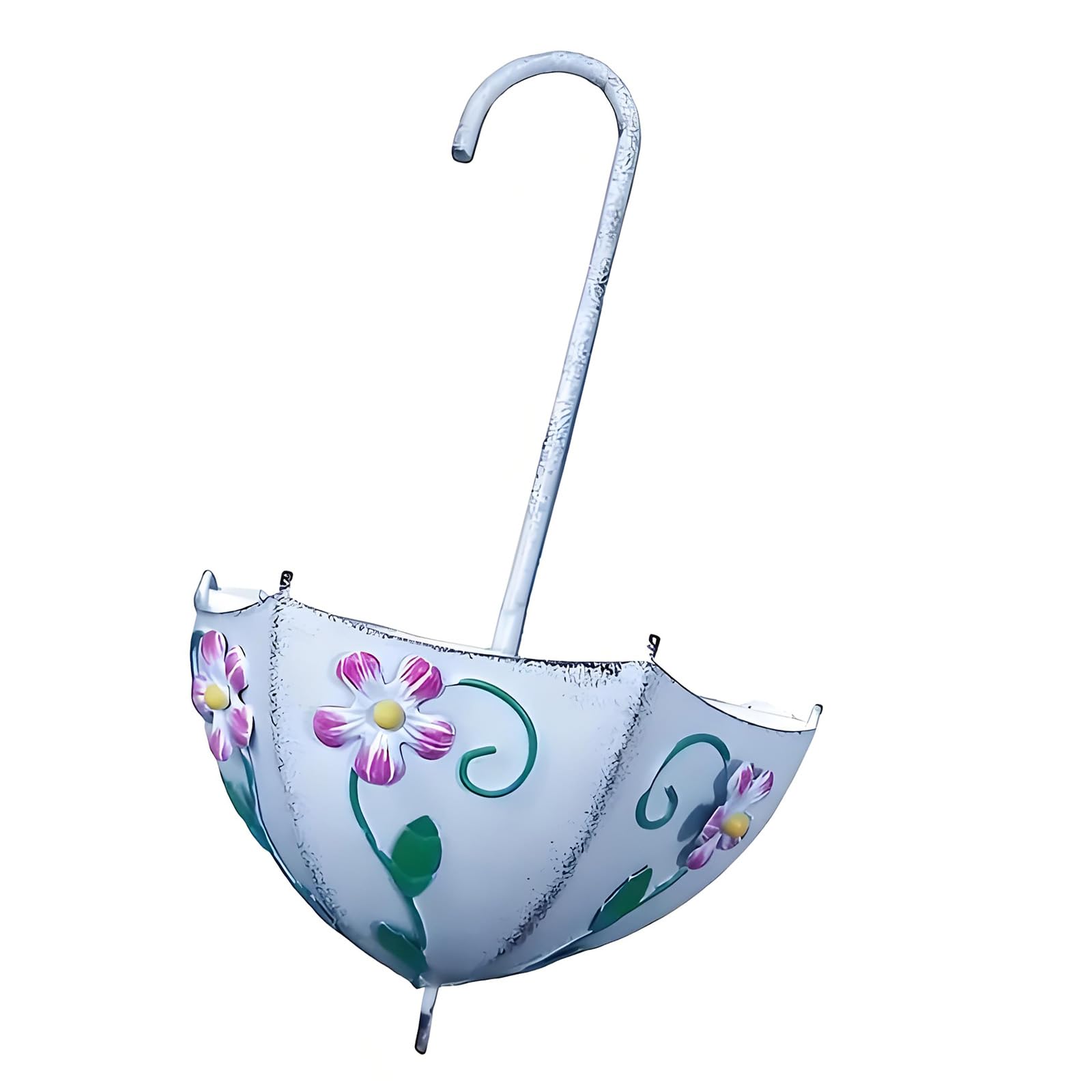 PANGBOER European Styles Flower Basket Umbrella Shape Hanging Planter Farmhouses Flower Pots Home Garden Decoration Wall Mounted Planter