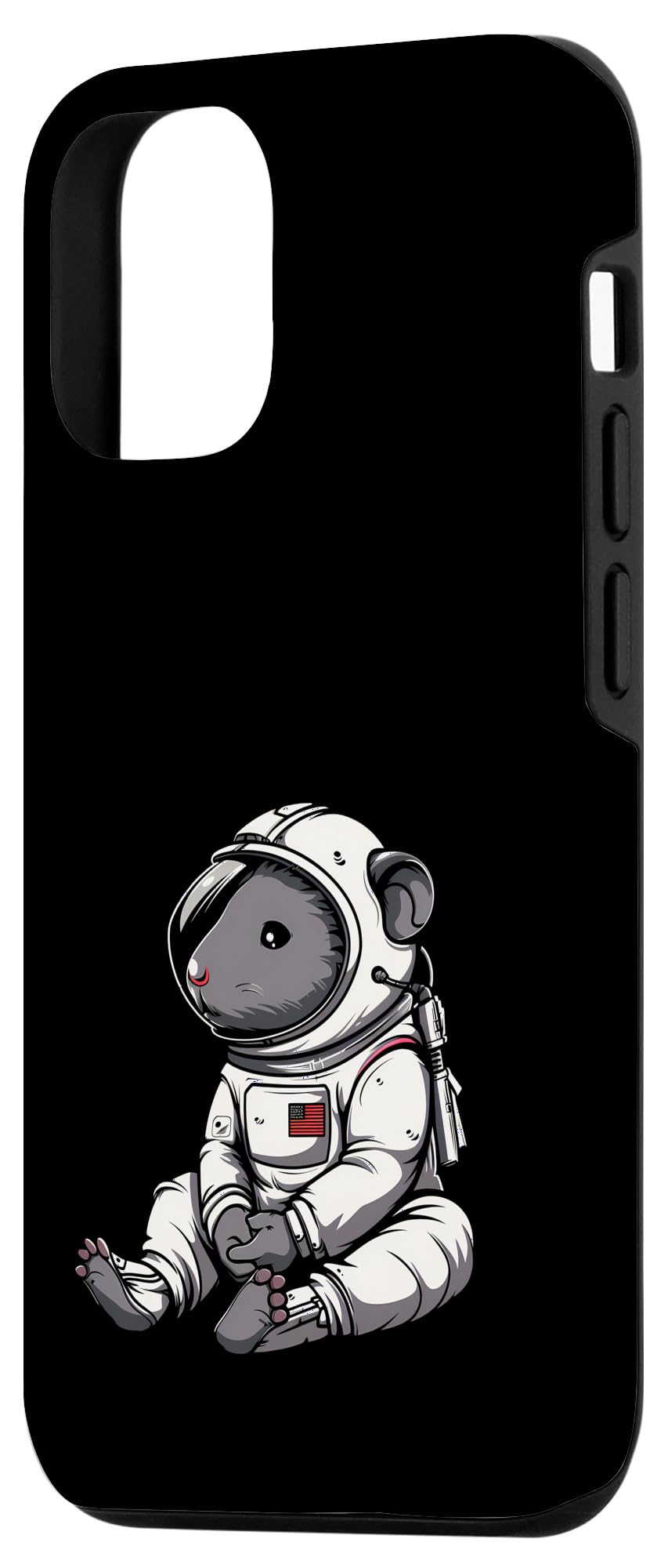 iPhone 15 Animals In Space- Mole Astronaut- Mole in space Case - Image 2