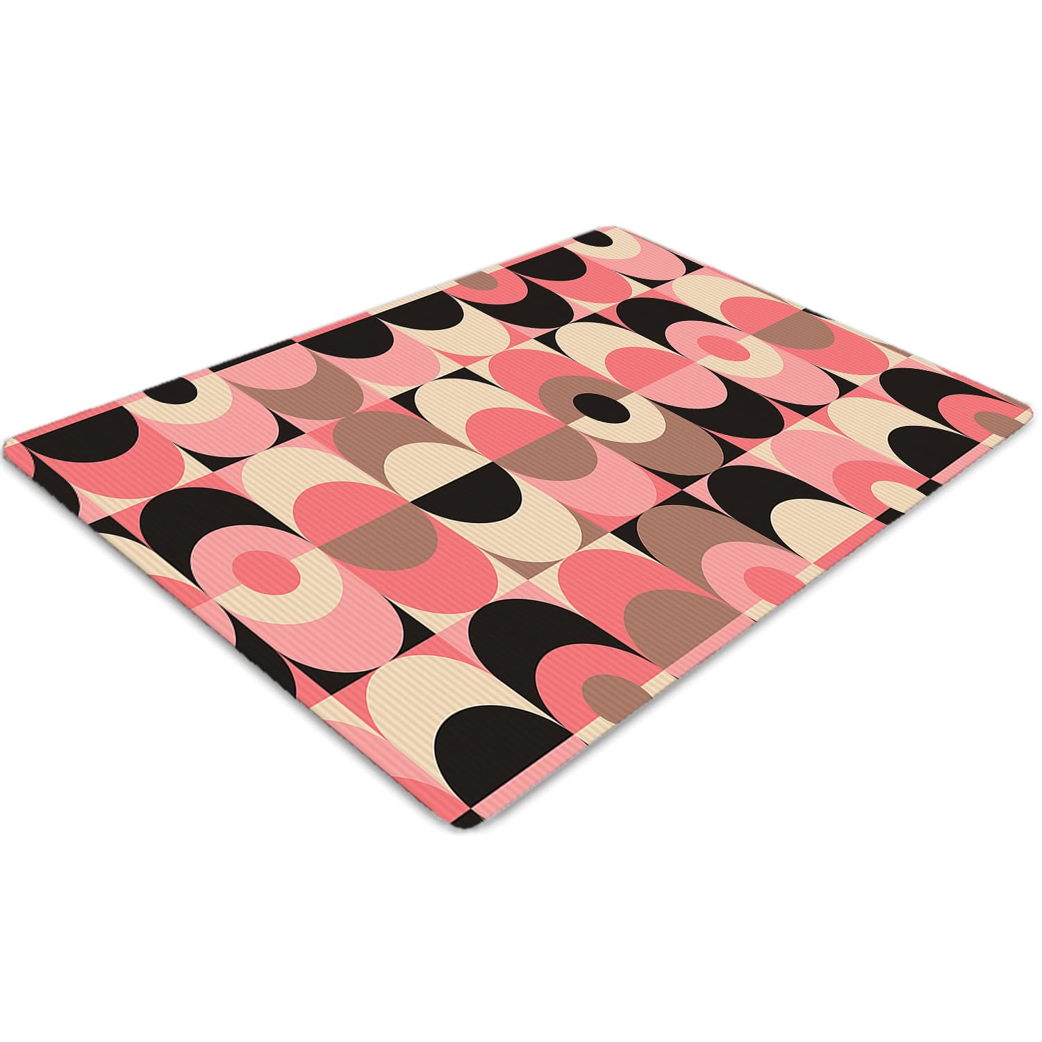 Tapis de chaise 120x90 cm rectangulaire en PVC pour bureau et maison - Roues Anciennes