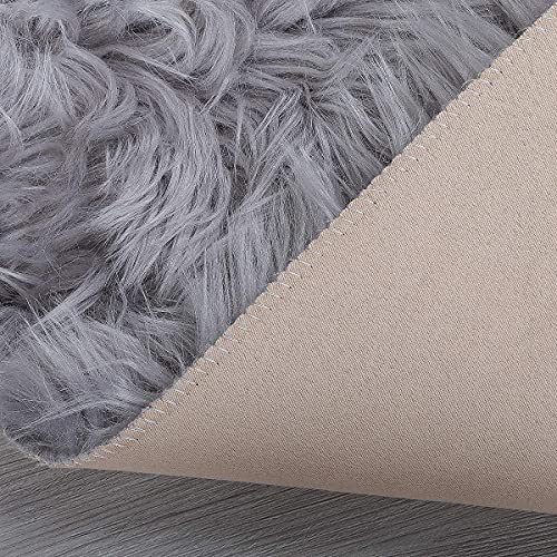 Tapis de salon doux 60x90 lavable pour chambre chaleureuse
