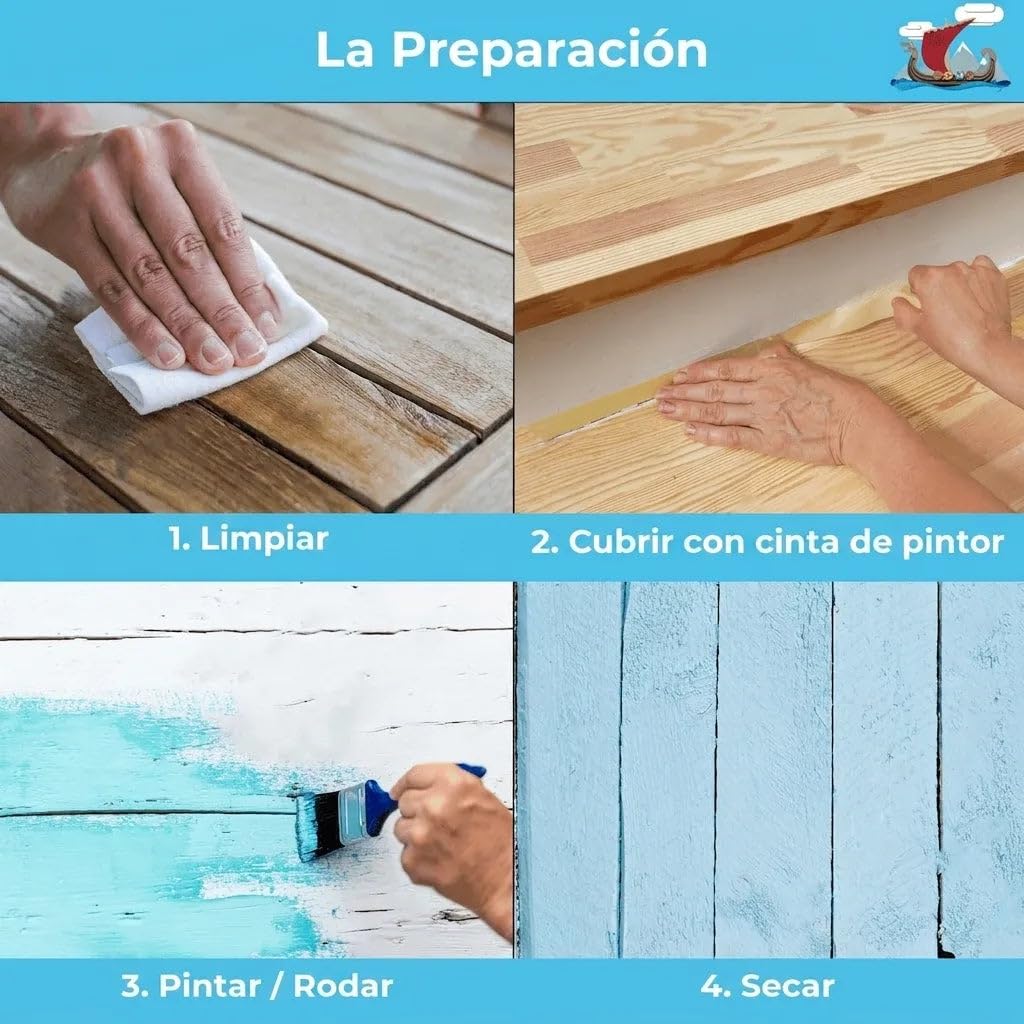 Barniz de poliuretano brillante gris marrón RAL 7013 gris Pintura impermeabilizante exterior estilo escandinavo barniz para madera protección duradera frente a la intemperie (2,5 L) Halvar
