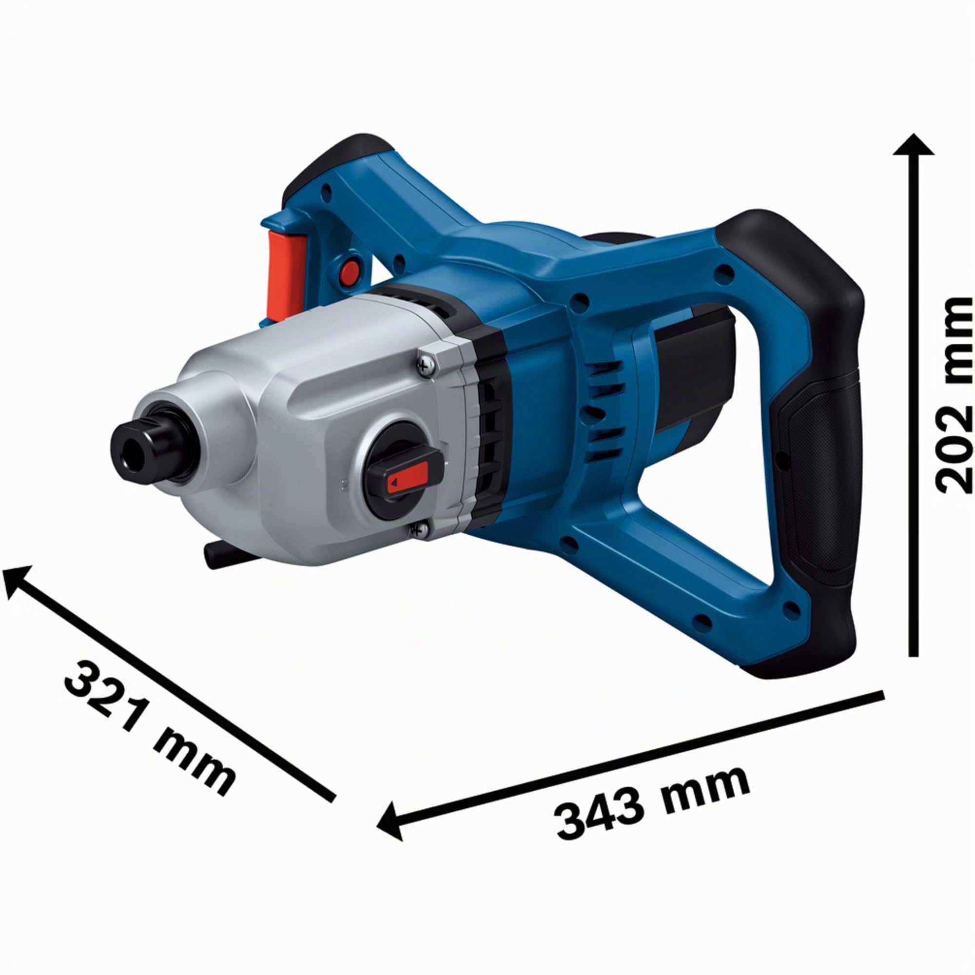 Bosch Professional Miscelatore GRW 140 1400 W 2 velocità avviamento graduale