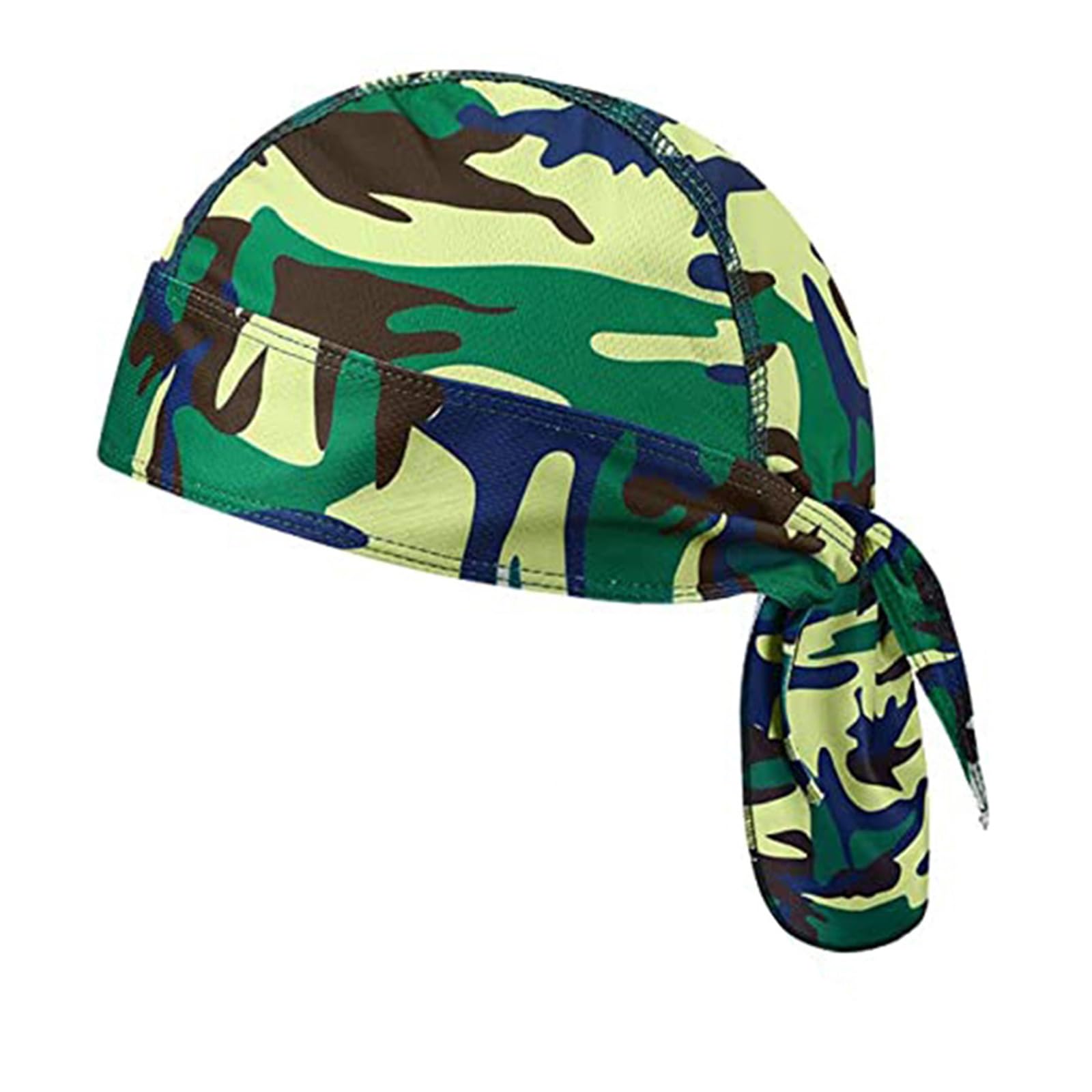 Fentency Cool Pirate Hat for Women Men Fashion Adjustable Slouchy Hat Turban Headband Hat Breathable Hiphop Hat Headwear