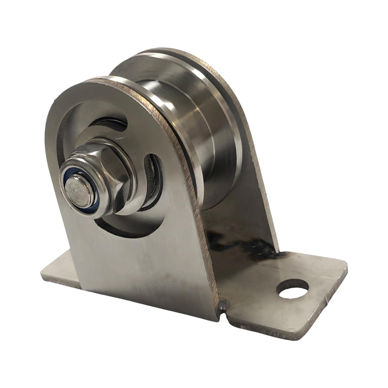 Hsioluted H Type Rustproof Bearing Wheel Pulley Stainless Steel Pulley Block Perfect For Various Working Environment Stainless Steel Pulleys For Rope