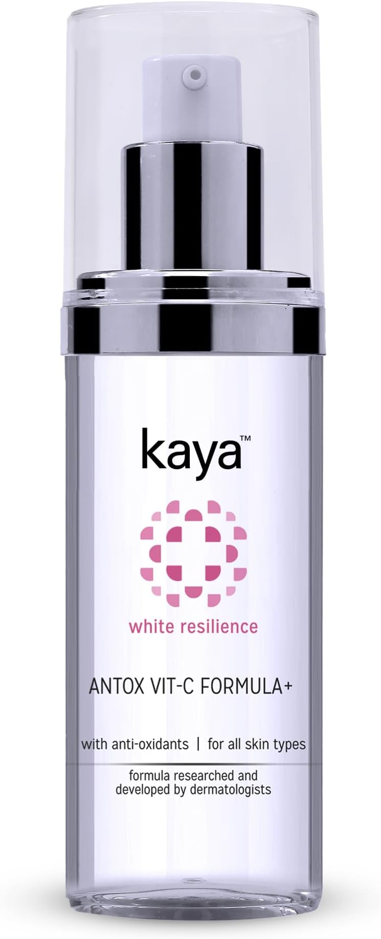 - Kaya Antox Vit-C Formula | Vitamin C Face Serum With Anti-Oxidants | Anti Ageing Serum | For Brighter Skin | All Skin Types | 30ml