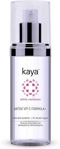 Kaya Antox Vit-C Formula | Vitamin C Face Serum With Anti-Oxidants | Anti Ageing Serum | For Brighter Skin | All Skin Type