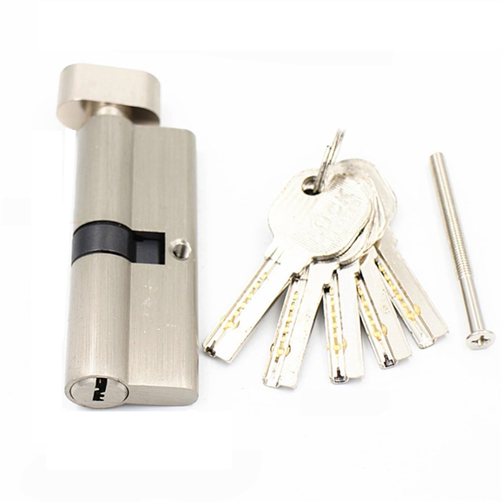 Lock cylinders Door Locks Security Lock Cylinders for 35-50mm Thickness Lock for Home Core 5Keys for Front/Exterior Doors(70mm40add30)
