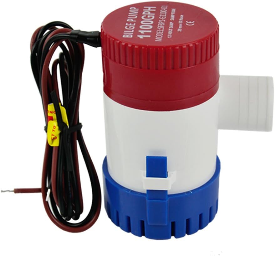 Submersible Boat Bilge Water Pump 1100GPH Sports & Outdoors