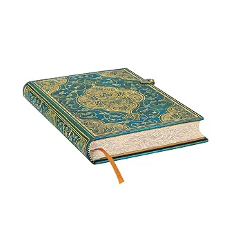 Turquoise Chronicles Midi Lined Hardcover Journal, 240pg, 120GSM, Chroniques by Paperblanks (Turquoise Chronicles)