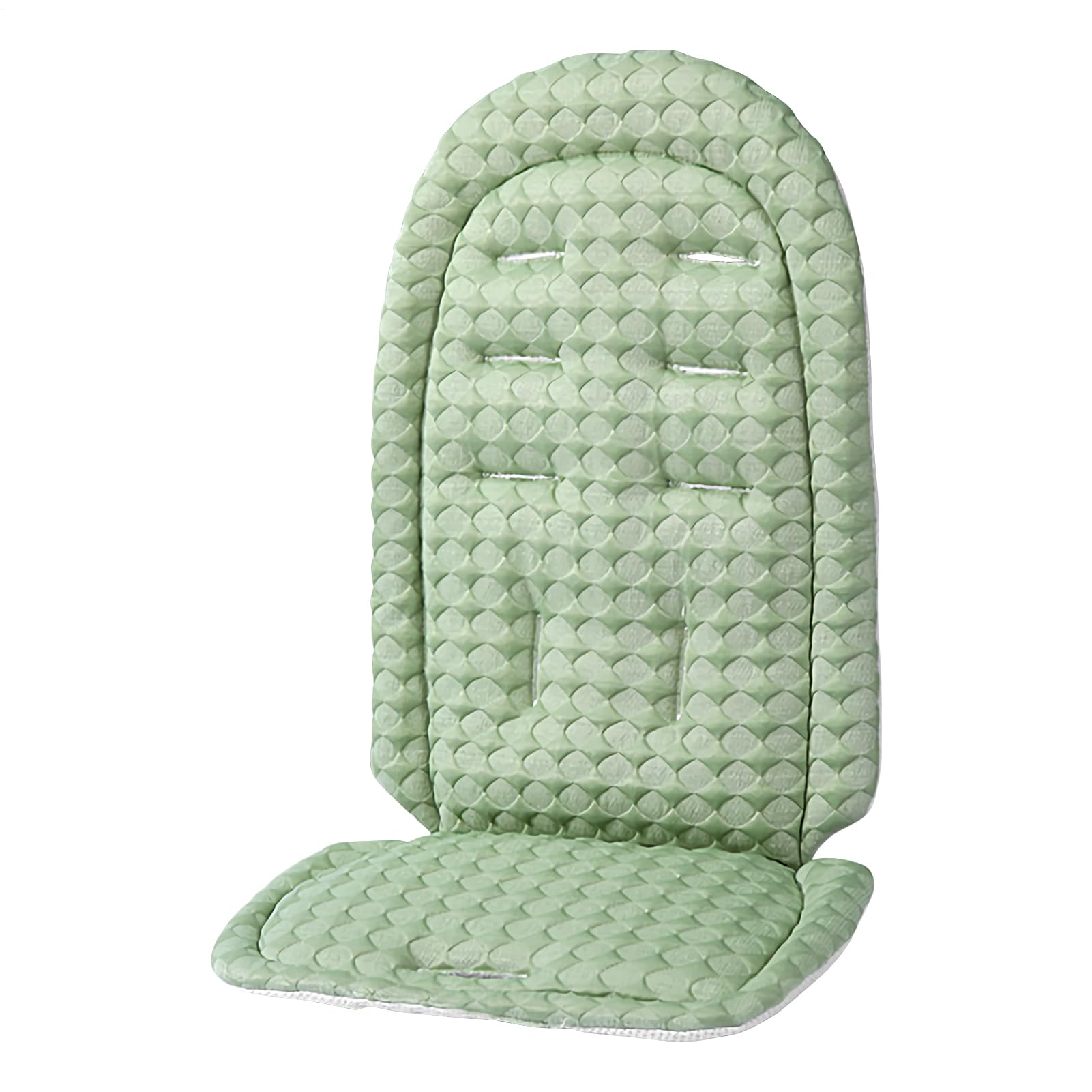 Stroller Pad - Reversible Stroller Inserts for Babies,Breathable Pushchair Mat Baby Head and Body Support for All Season Beach Camping Car Outdoor Hot Weather Commute