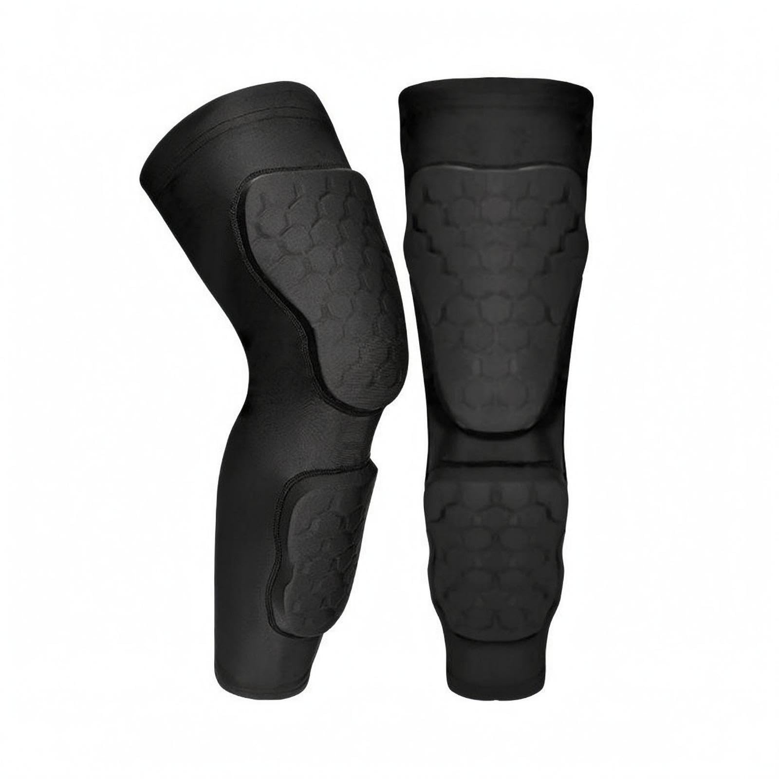 Knee and Shin Guard Breathable Children's Knee Guard Sports Gear Black L-picture-19