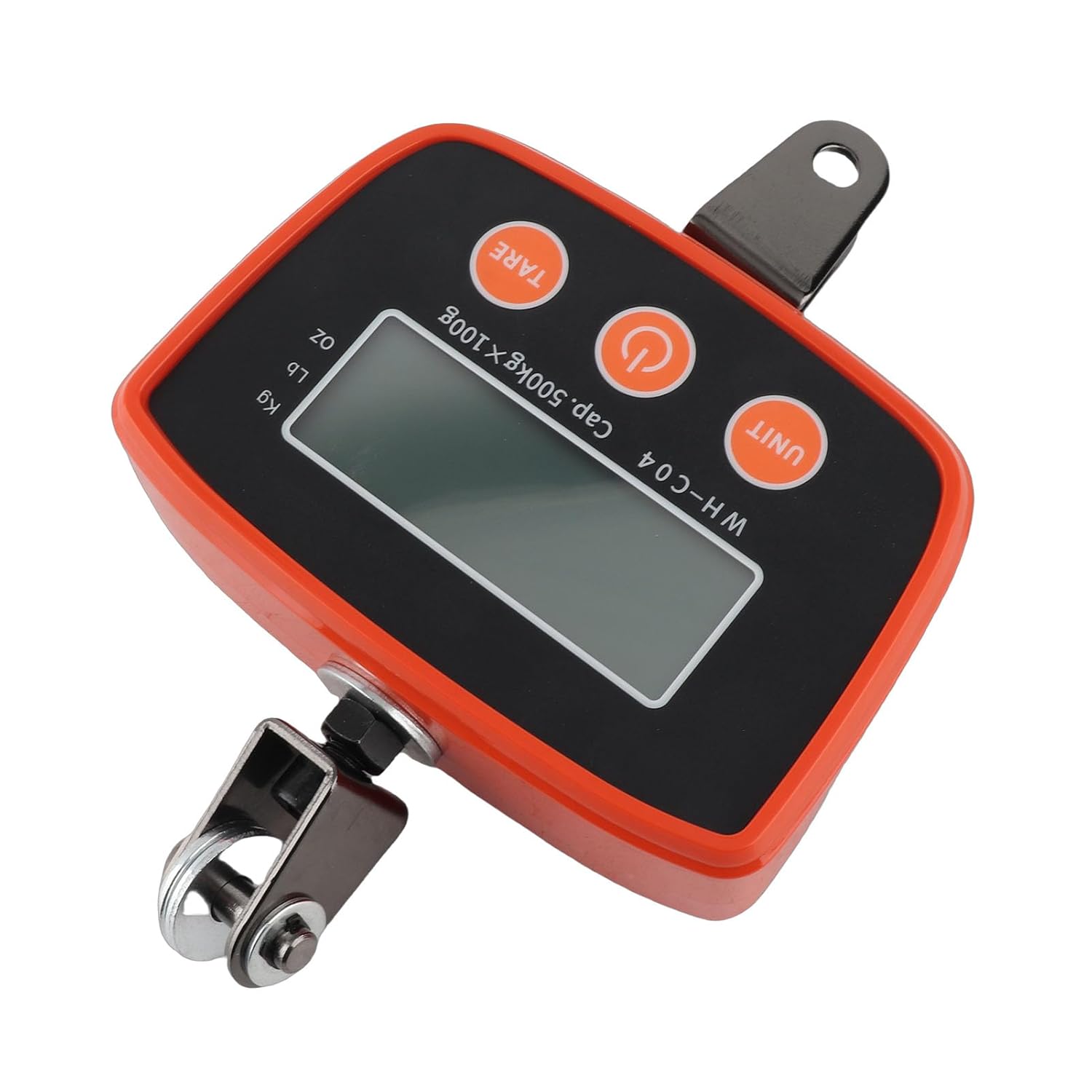 AUNMAS Industrial Hanging Scale, 500KG Capacity Digital Scale with 100g LED Backlit Display, for Indoor Outdoor Weighing