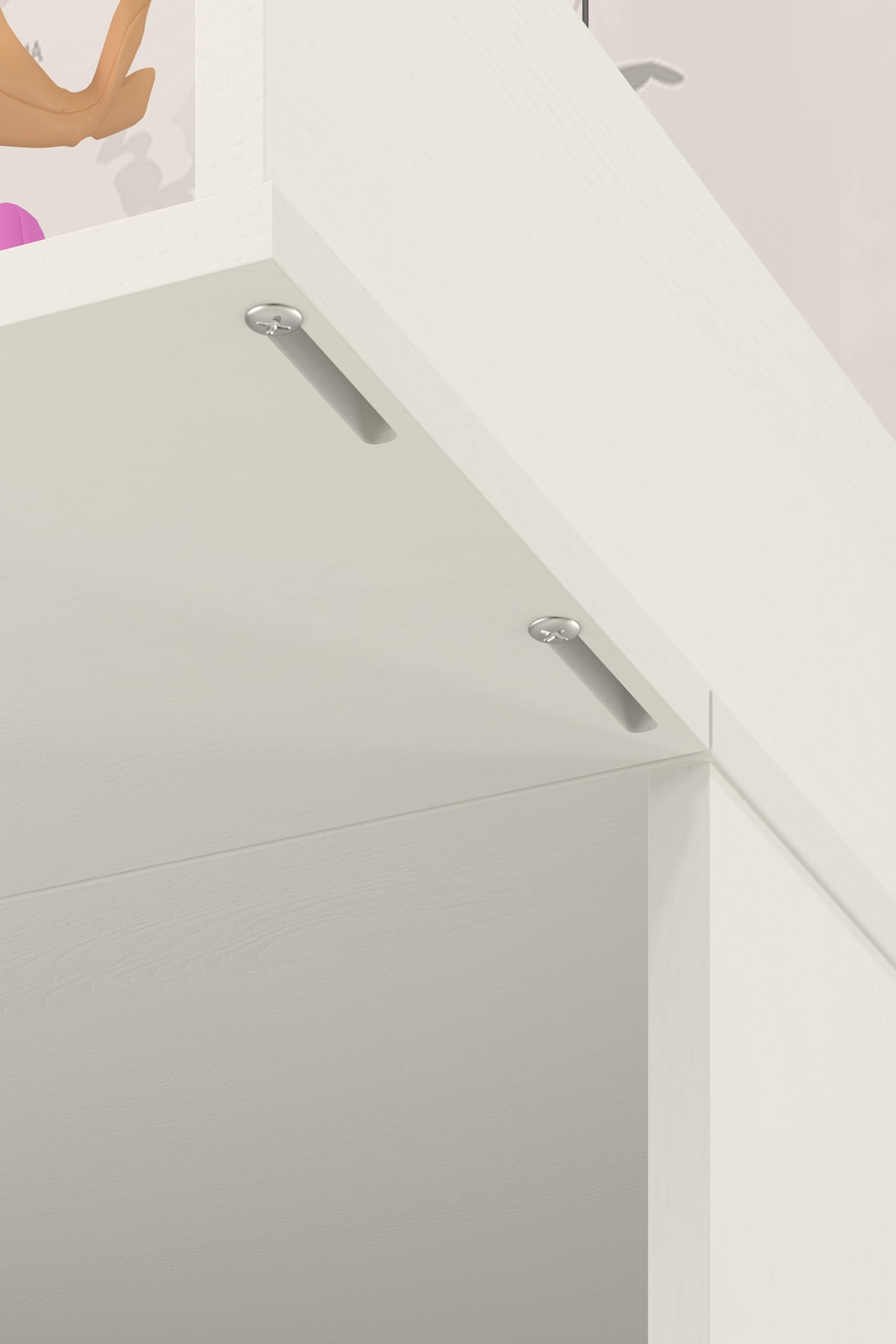 Shefa Kids 800 - Cambiador universal compatible con cómodas Malm, Hemnes y Nordli, color blanco