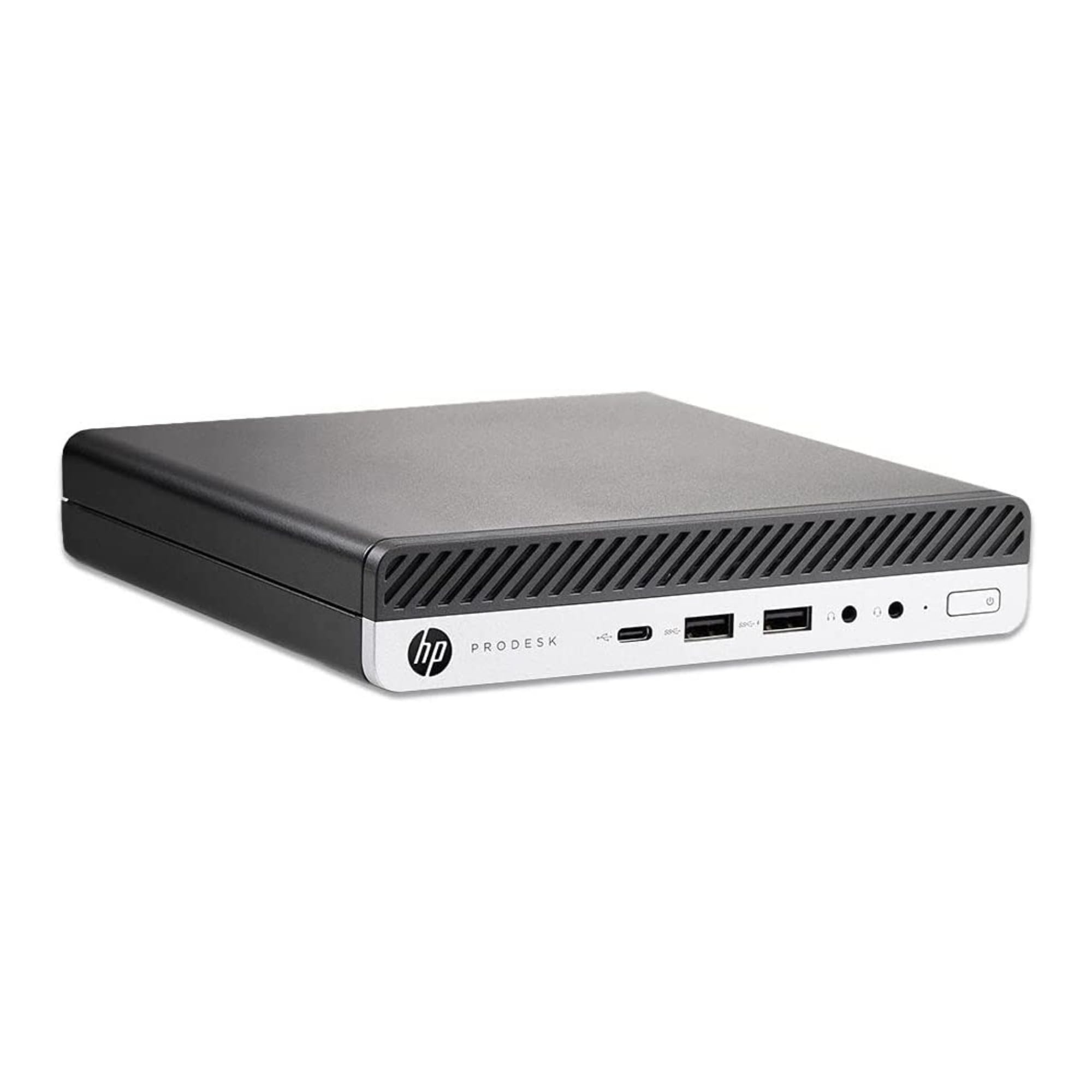 HP Prodesk, Mini Pc Tiny, Intel i5-7400T 4 Core 2.4Ghz, Ram 32Gb SSD 1000Gb, Win 10, Pc Desktop Mini Pronto all'uso con Libre Office e Chiavetta Wi-fi (Ricondizionato)