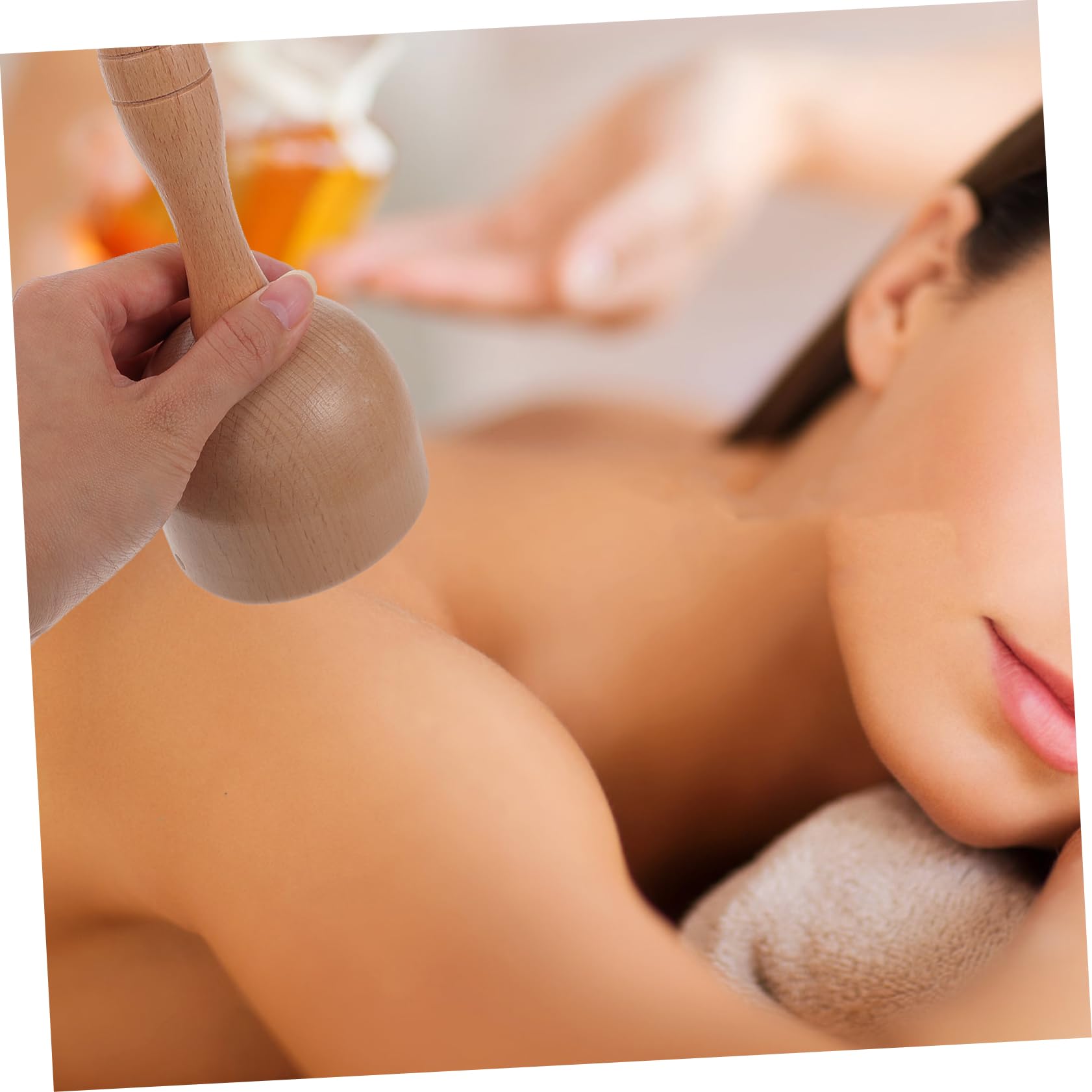 Anneome 2pezzi Massaggiatore Muscolare Strumento Per Tensione Muscolare Design Per Fitness e Relax Per Schiena e Spalle