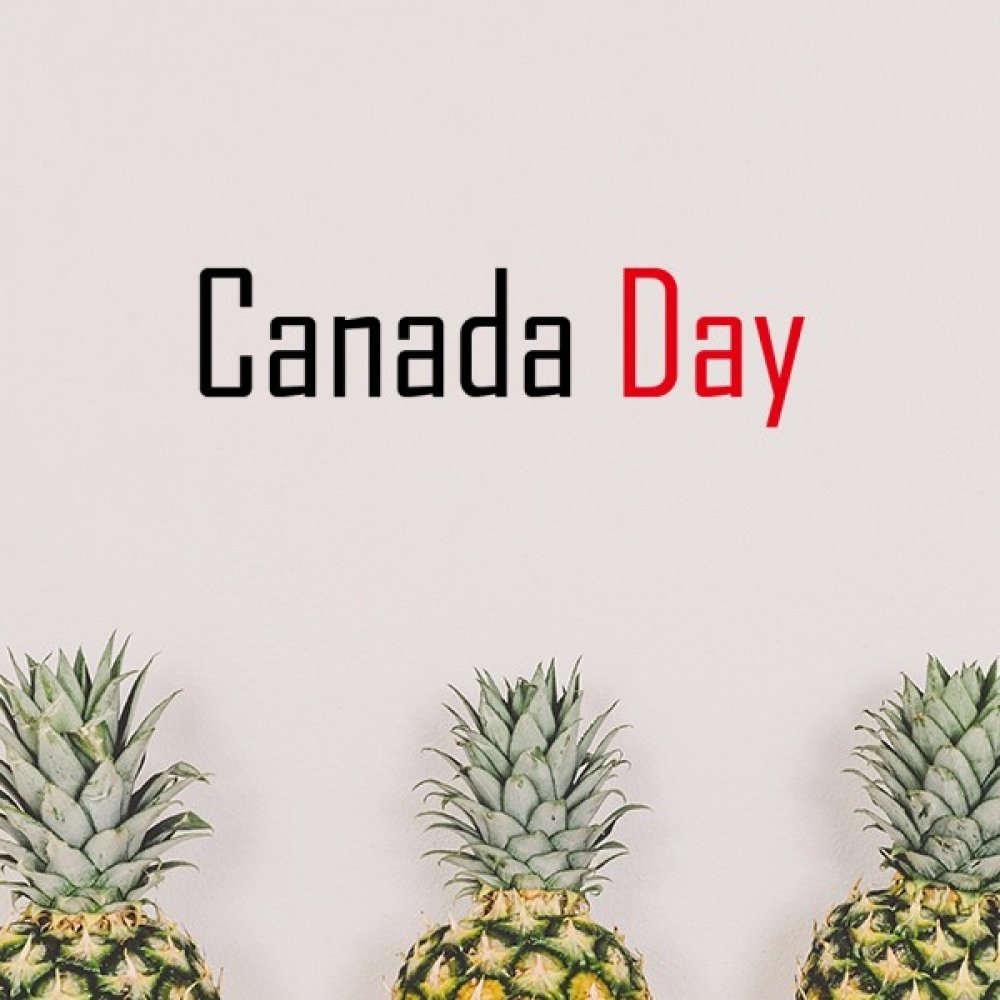 Sticker mural fête du Canada adhésif amovible déco chambre papier peint 40cm