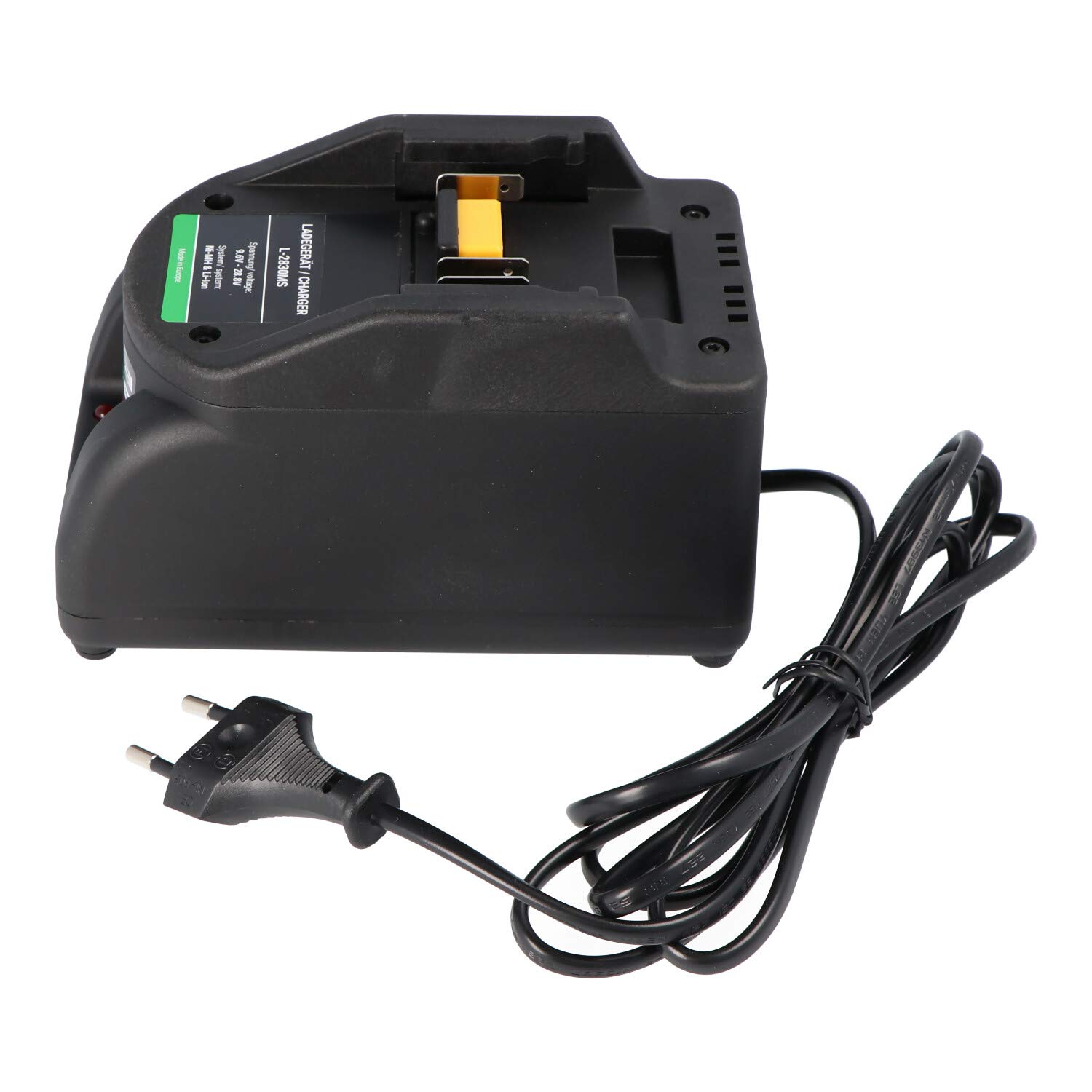 Cargador rápido para batería Birchmeier P5100, cargador para jeringa trasera Birchmeier Rec 15 ABZ, Rec 15 PZ1, máx. 3 A de corriente de carga.