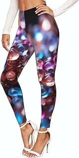 Twister Polka Dots 5 Print Yoga Pants for Women Leggings Workout Lounge Pants