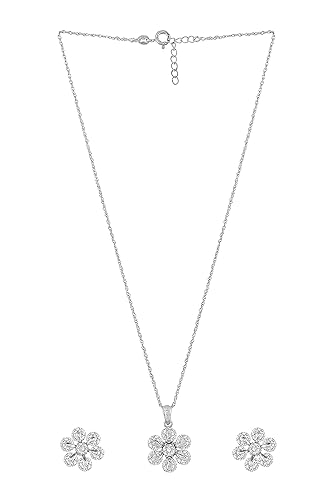92.5 purity Silver Necklace Set for Women