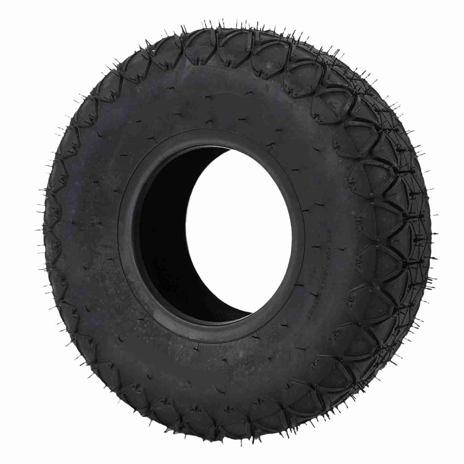 Pneumatico Tubeless di Ricambio in Gomma per Trattorino da Prato 14x4.00-6 Pneumatico 14x4-6 Multiuso .00x6 con Design Robusto delle Tele e Battistrada