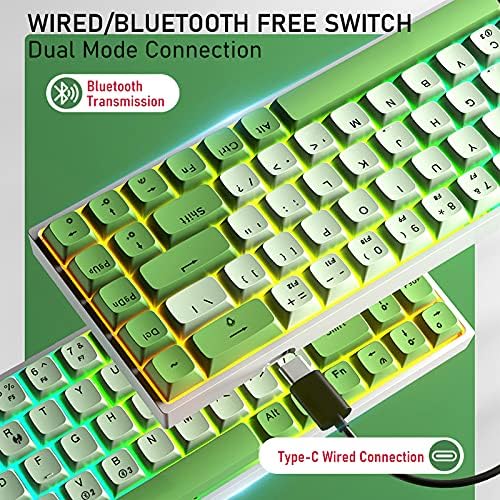 AULA F3068 Wired and Bluetooth Dual Mode Connection