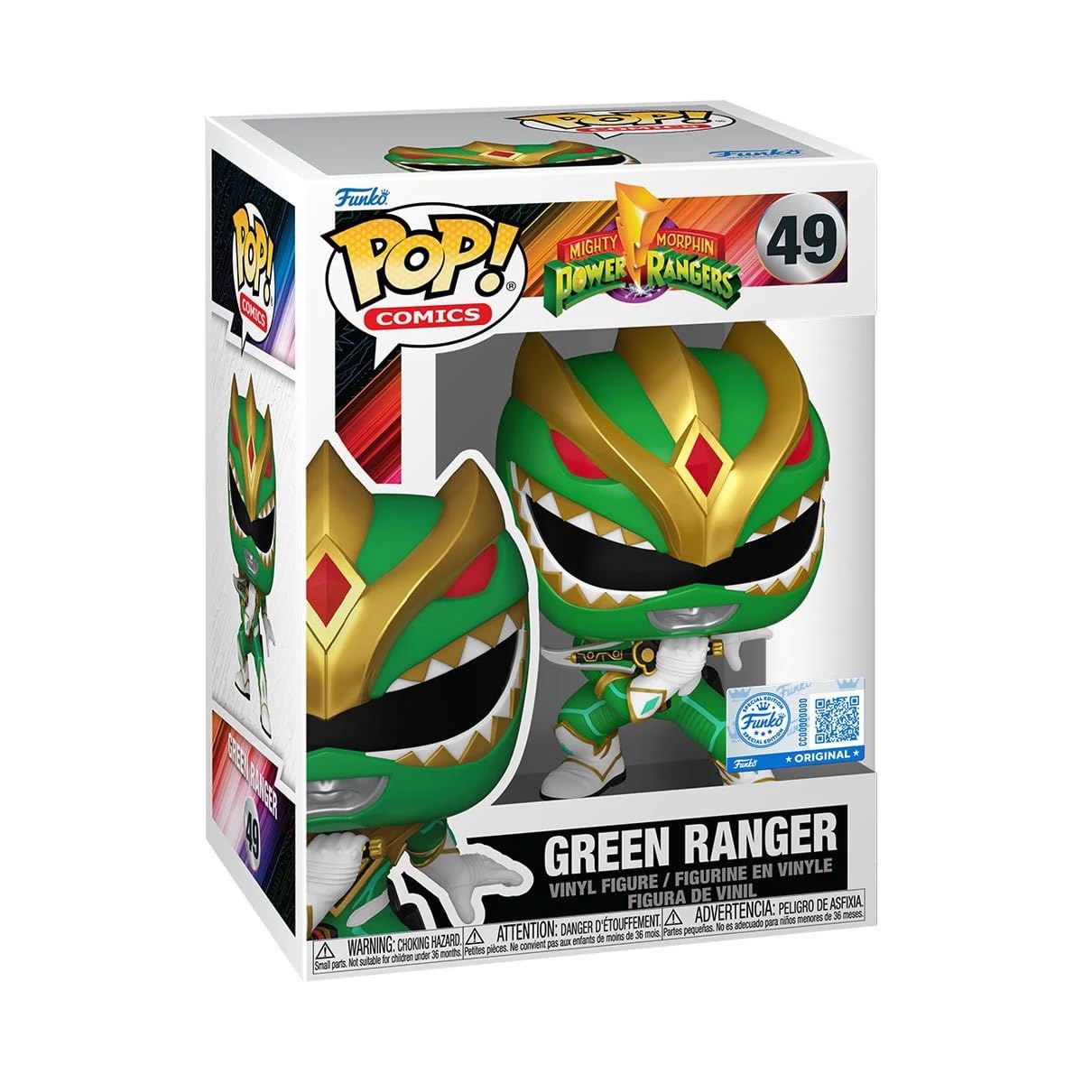 Power Rangers The Mighty Morphin Funko Pop! Vinyl Figure #49 Green