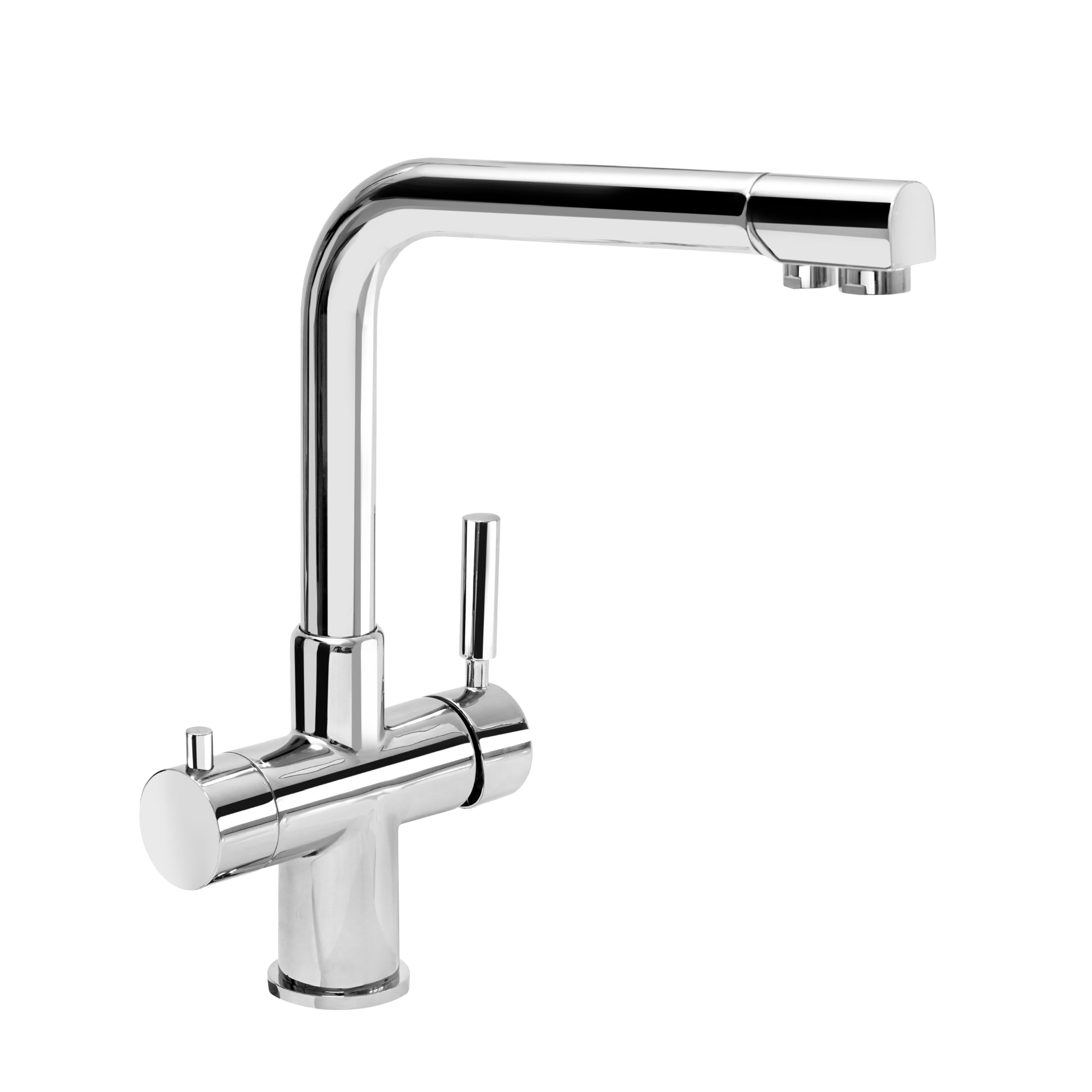 SmartWater Tap Rubinetto 4 Vie per Acqua di Rete e Acqua Filtrata in Cucina