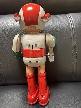 Amazon.co.jp: 野村トーイ 珍品 スーパーくんNO5 ブリキの玩具 箱有り